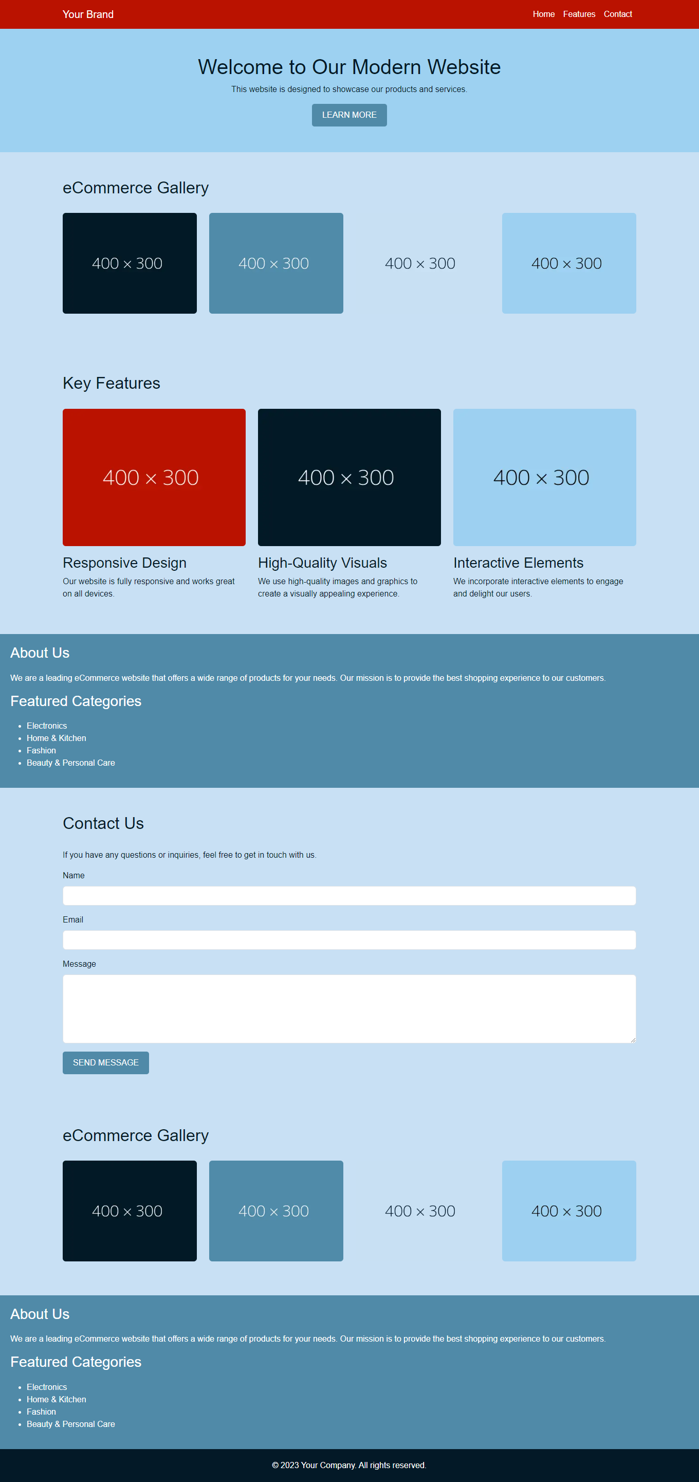 Site Template
